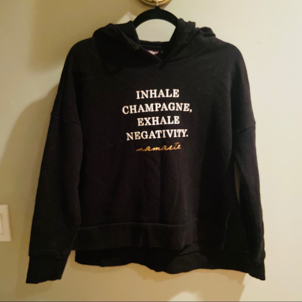 Betsy Johnson Black Hoodie